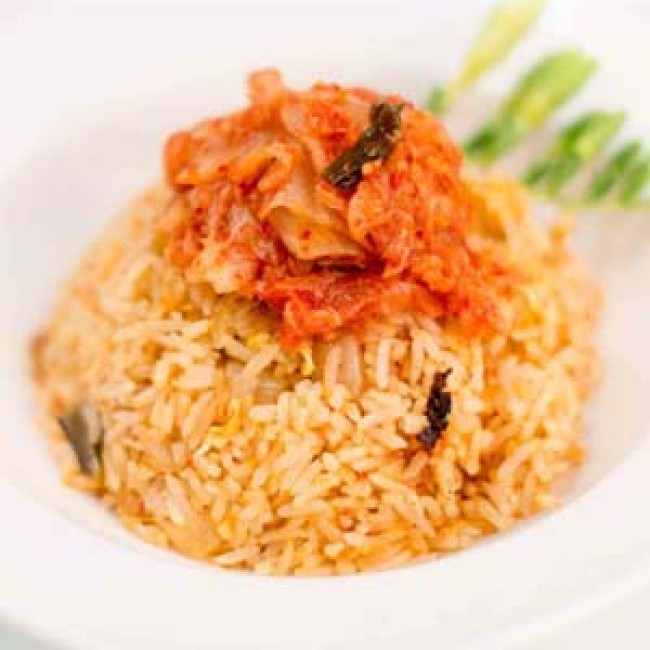 Shrimp Kimchi Rice