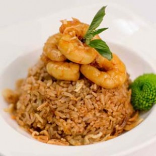 Shrimp Basil Fried Rice