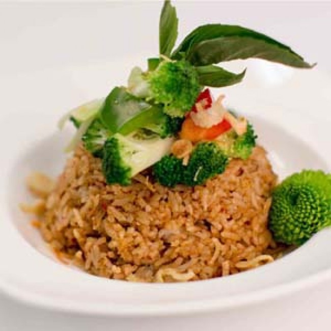 Vegetable Basil Fried Rice