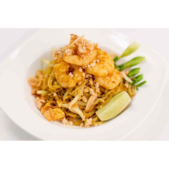 Curry Pad Thai Shrimp