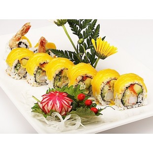 Golden Dragon Roll (4pcs)