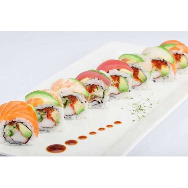 Rainbow Roll (4pcs)