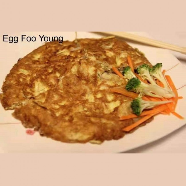 80. Mushroom Egg Foo Young