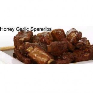 60. Honey Garlic Spare Ribs