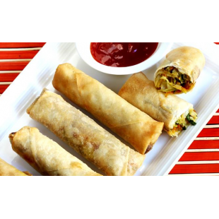 1. Fried Spring Rolls (4pcs)