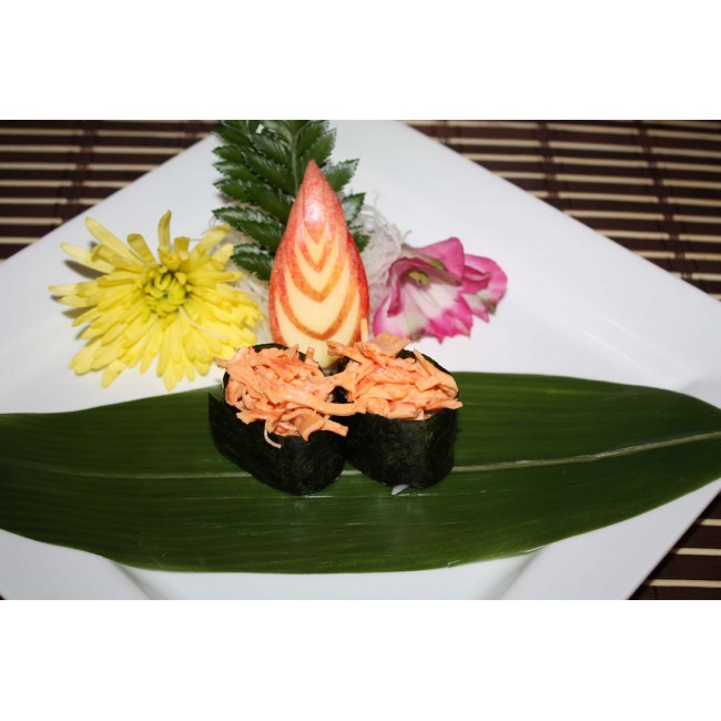 Spicy Crab Meat Sushi (2pcs)
