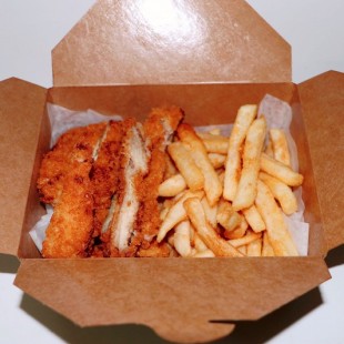 Japanese Fried Chicken and French Fries Combo