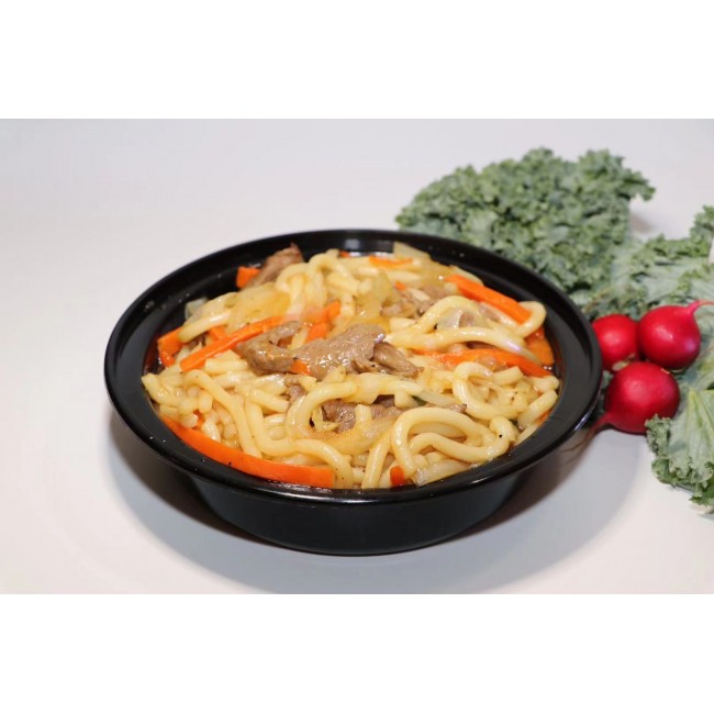 76. Yaki Beef Fried Udon