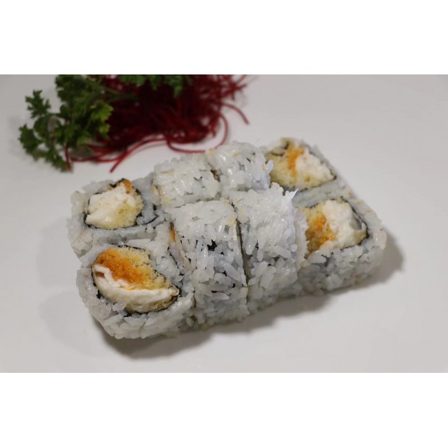 126. Spicy White Tuna Tempura Roll (8pcs)