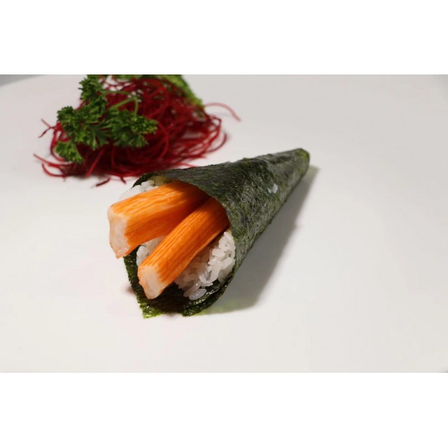 118. Crabmeat Hand Roll (1pc)