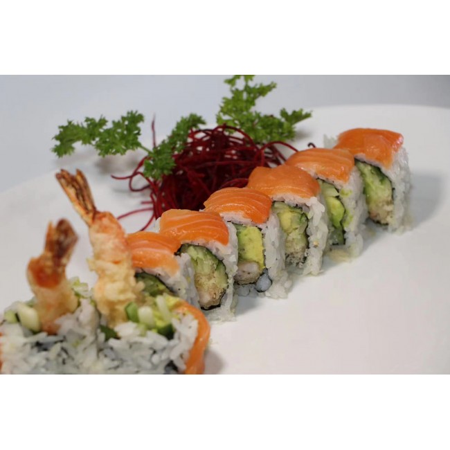 147. Red Dragon Roll (8pcs)