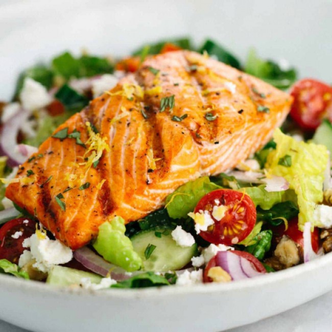 Smoked Salmon Salad