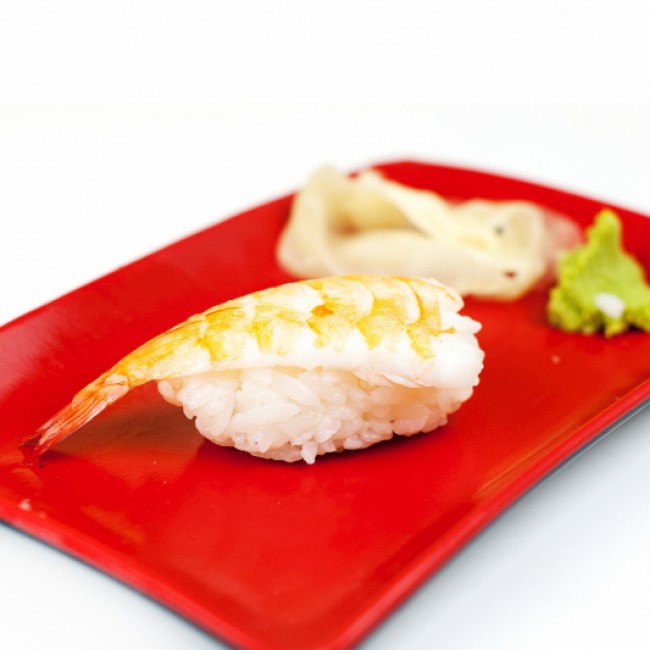 Sweet Shrimp (Amaebi) Nigiri Sushi (2pcs)