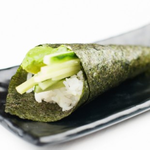 Avocado and Cucumber Hand Roll (1pc)