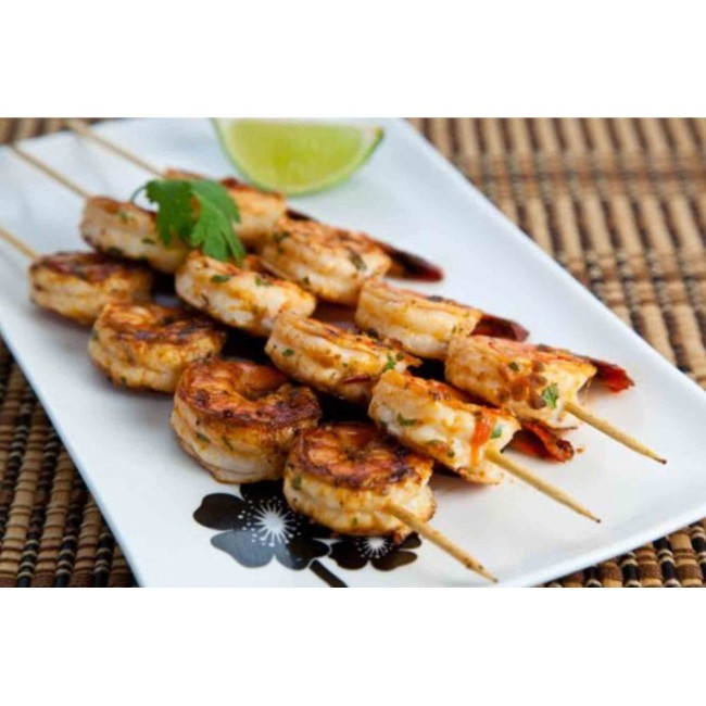 A6 Fried Grilled Shrimp (3 skewers)