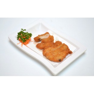 D7. Chicken Katsu with Vegetable and Rice