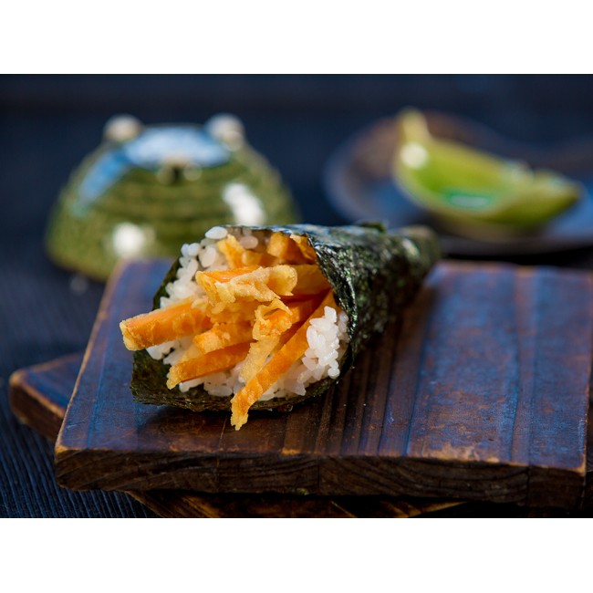 H15 Sweet Potato Tempura Hand Roll