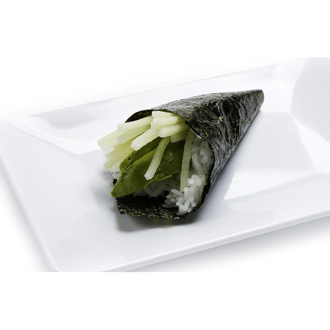 H16 Avocado and Cucumber Hand Roll