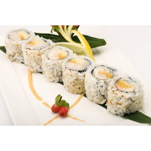 H19. Spicy Scallop Maki (6pcs)