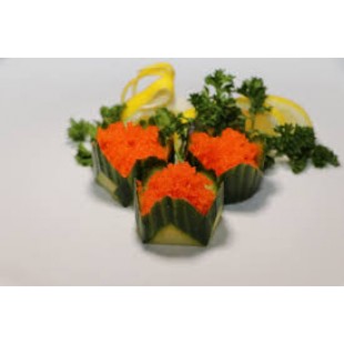 J15. Flying Fish Roe Sashimi (3pcs)