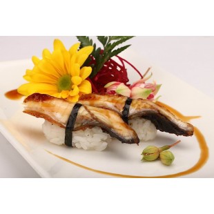 J16. BBQ Eel Sushi (2pcs)