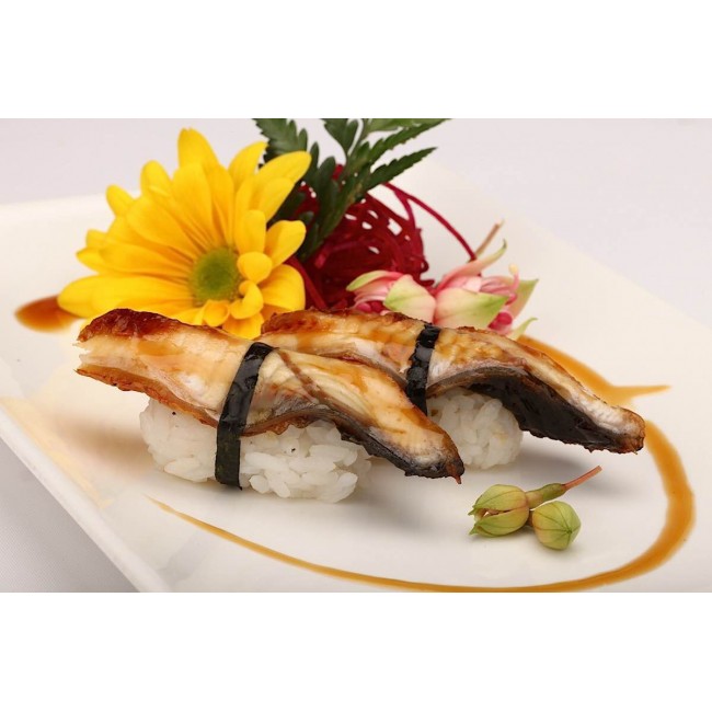 J16. BBQ Eel Sushi (2pcs)