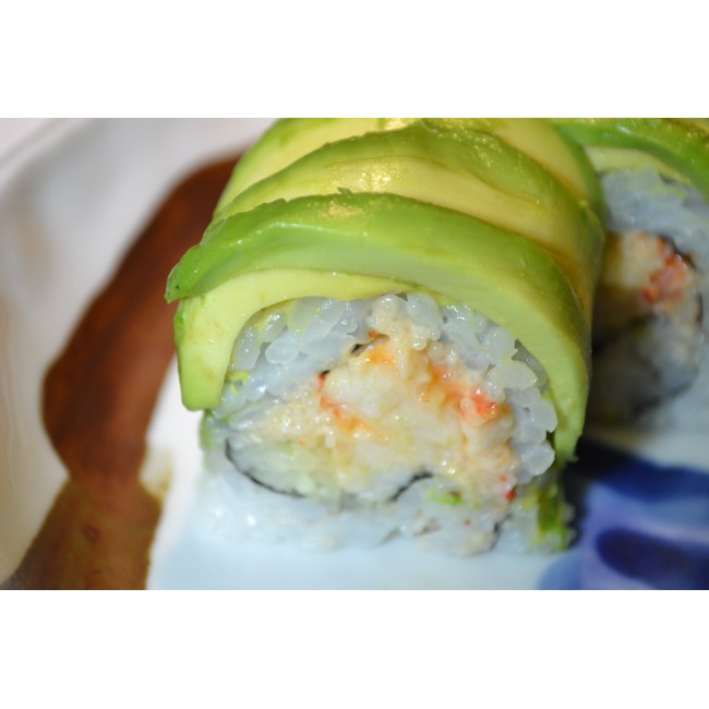 K14 Vegetarian Dragon Roll (8 pcs)