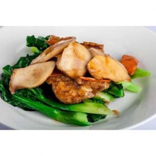 Chinese Broccoli with Oyster Mushroom