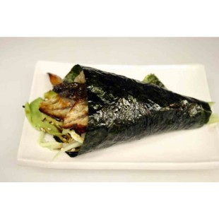 R12. BBQ Eel Avocado Hand Roll (1pc)