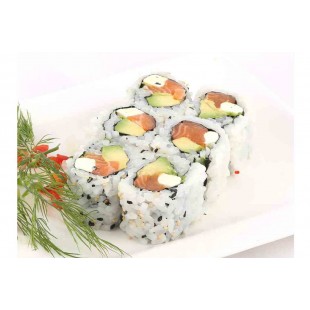 R11. Cheese Salmon Avocado Roll (8pcs)