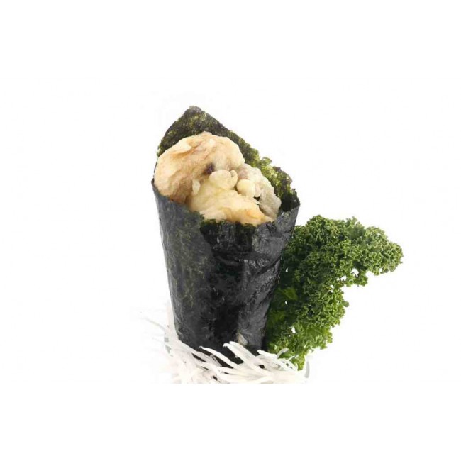 V6. Mushroom Tempura Hand Roll (1pc)