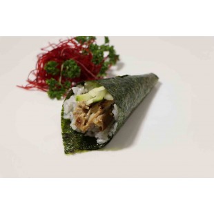 R16. Chicken Teriyaki Hand Roll (1pc)