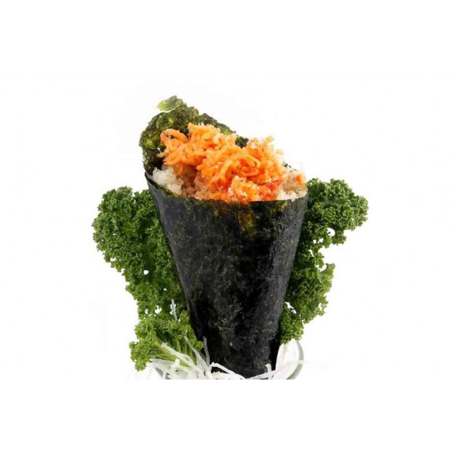 R7. Spicy Crab Meat Hand Roll (1pc)