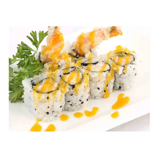 R13. Mango Shrimp Tempura Roll (8pcs)