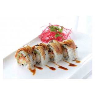 H6. Black Dragon Roll (8pcs)