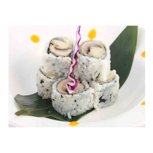 V6. Mushroom Tempura Roll (8pcs)