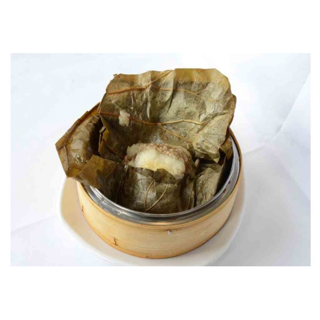 糯米雞 Sticky Rice with Chicken in Lotus Leaf (1pc)