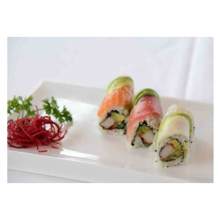 137. Rainbow Roll (8pcs)