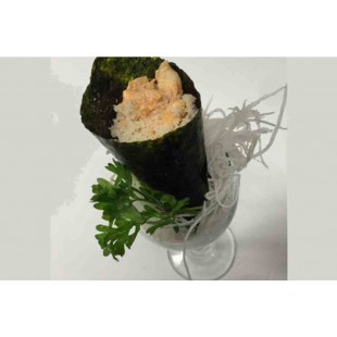 H109. Spicy White Tuna Hand Roll (1pc)