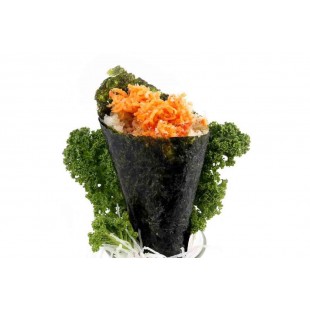 H111. Spicy Crab Meat Hand Roll (1pc)