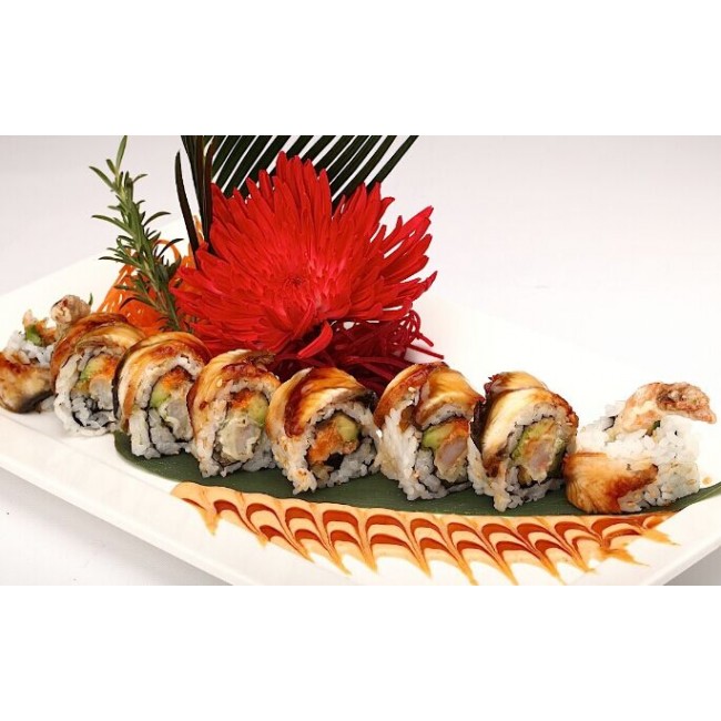 139. Black Dragon Roll (8pcs)