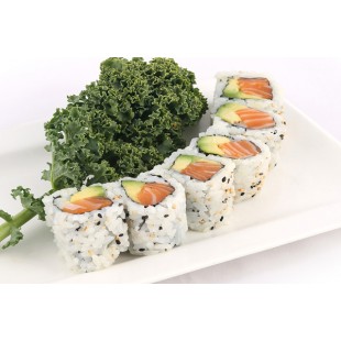 104. Salmon Avocado Roll (6pcs)