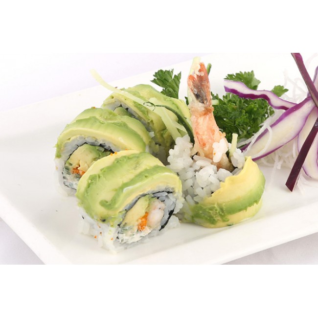 138. Green Dragon Roll (8pcs)