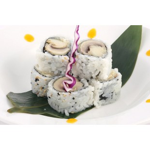 90. Mushroom Tempura Roll (6pcs)