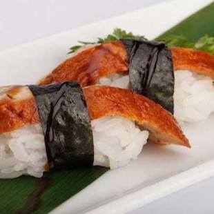 BBQ Eel Sushi (2pcs) (unagi)