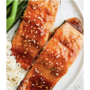 143. Salmon Teriyaki