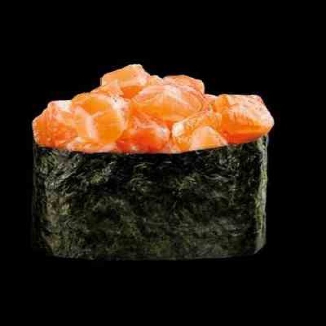 Spicy Salmon Sushi (2pcs)