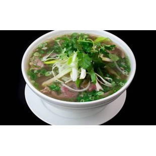 16. Rare Beef Rice Noodle Soup (Large) 生牛肉粉 (大)