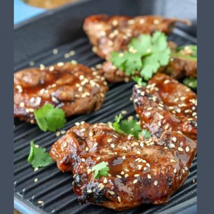 12. Teriyaki Grilled Pork