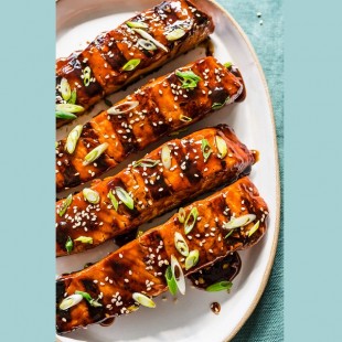 12. Teriyaki Grilled Salmon